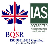 Certificazione BQSR ISO 9001