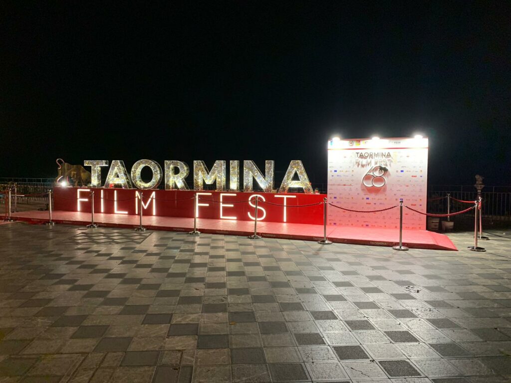 Allestimento per Taormina Film Fest